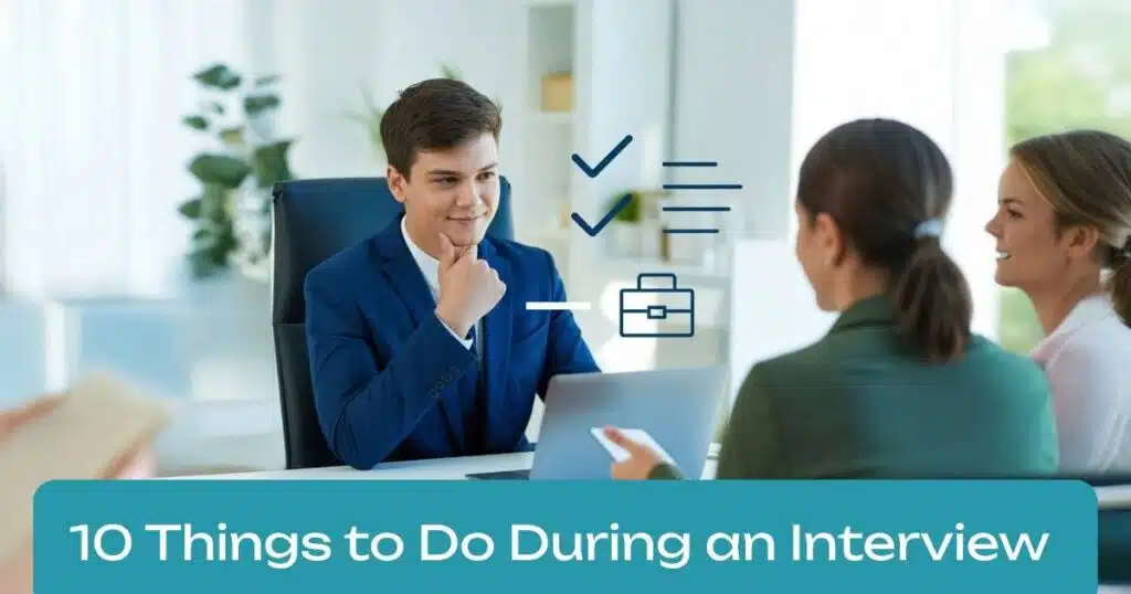 10 Things to Do During an Interview